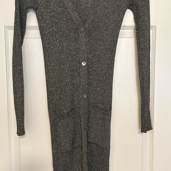 Joseph Essentials Long Line Ribbed Cardigan - Picture 3 of 12